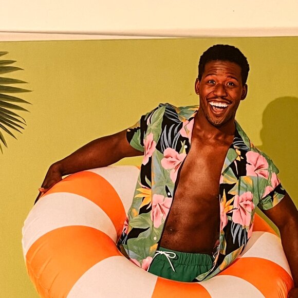 Swim Tube - Inflatable Pool Toy by Sun Squad (home/games/x) NEW - Picture 5 of 11